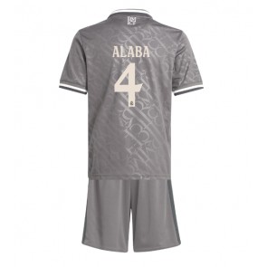 Real Madrid David Alaba #4 Rezervni Dres za Dječji 2024-25 Kratak Rukavima (+ kratke hlače)